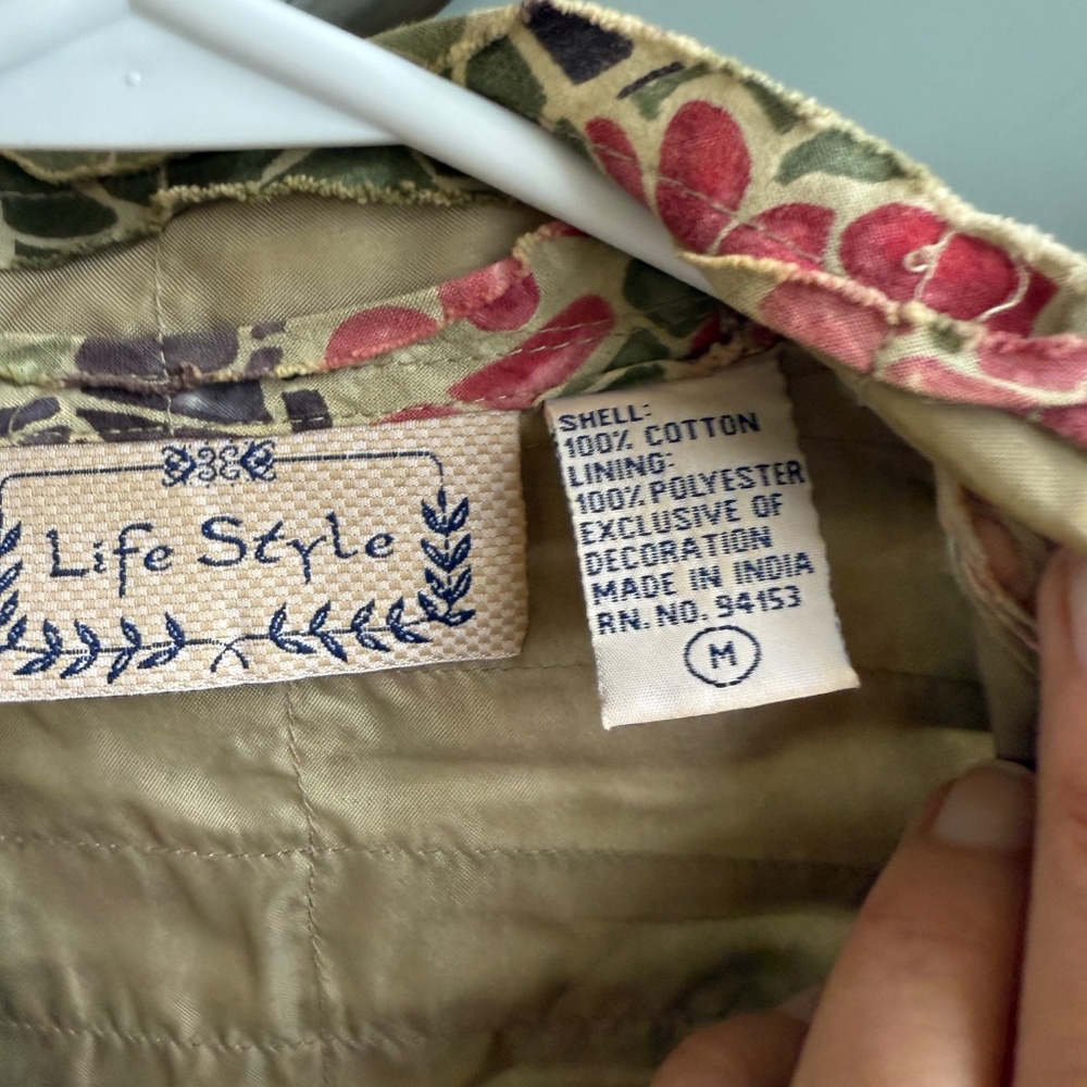 LIfeStyle Multi Color Jacket/ Blazer - Picture 2 of 3